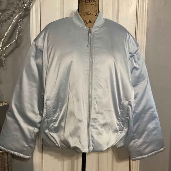 Urban Outfitters Satin Bomber Jacket - Picture 7 of 10